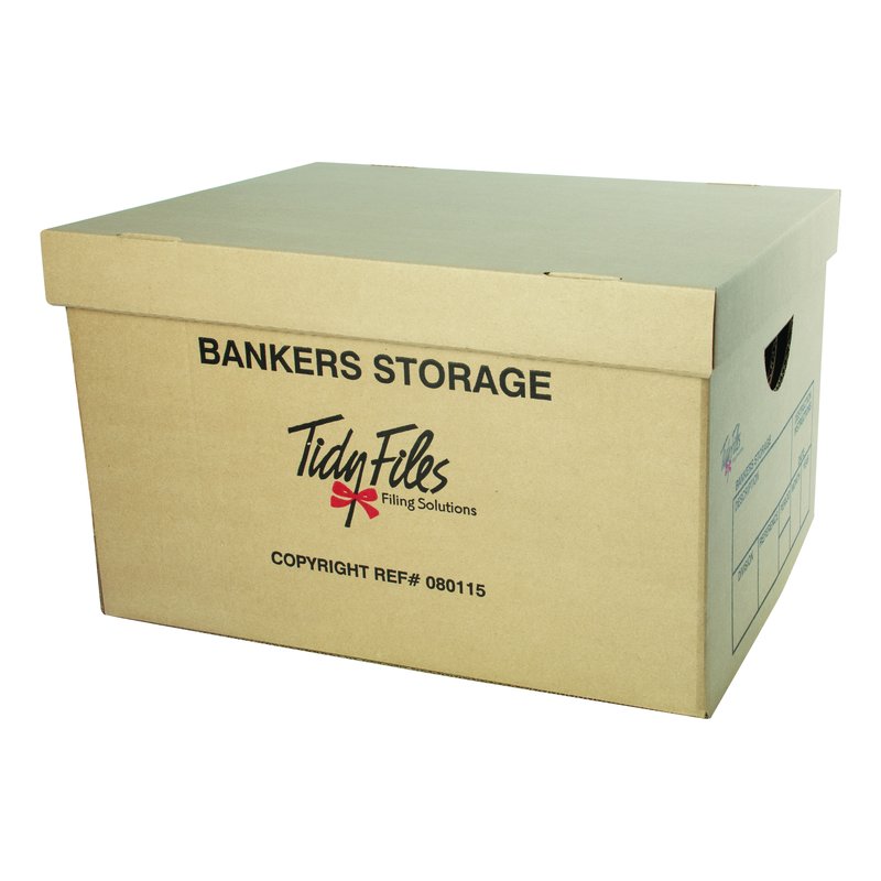 Bankers storage box