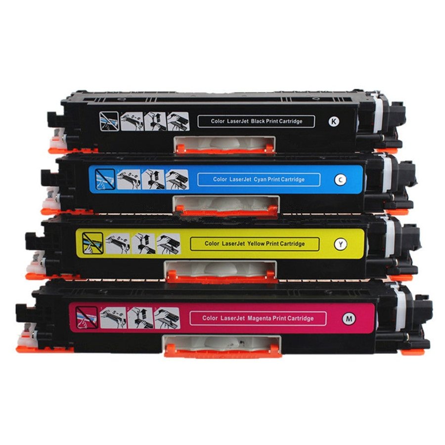 Colour laser toner cartridge set